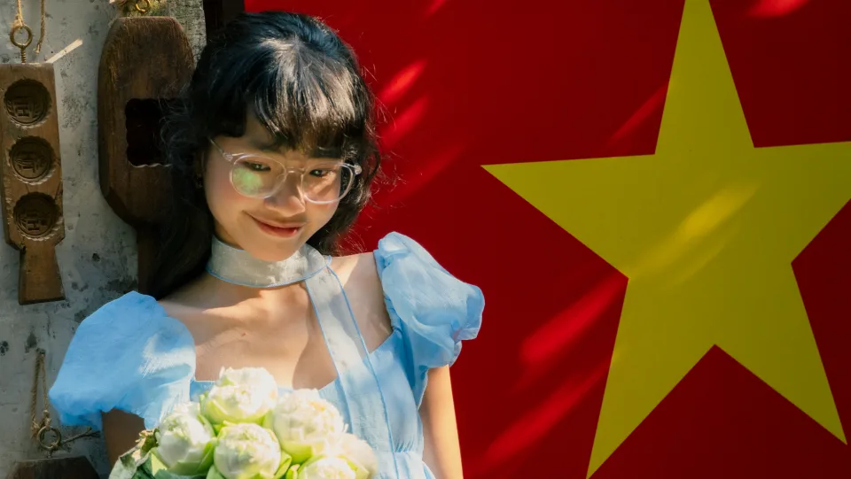 Trần Ngọc Vân Anh tại giảng đường